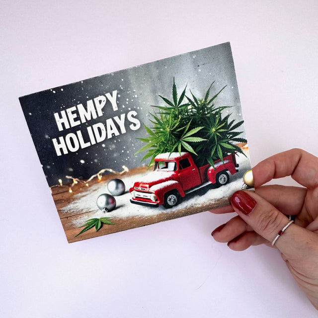 Hempy Holidays - Winter Cards (5 pack)