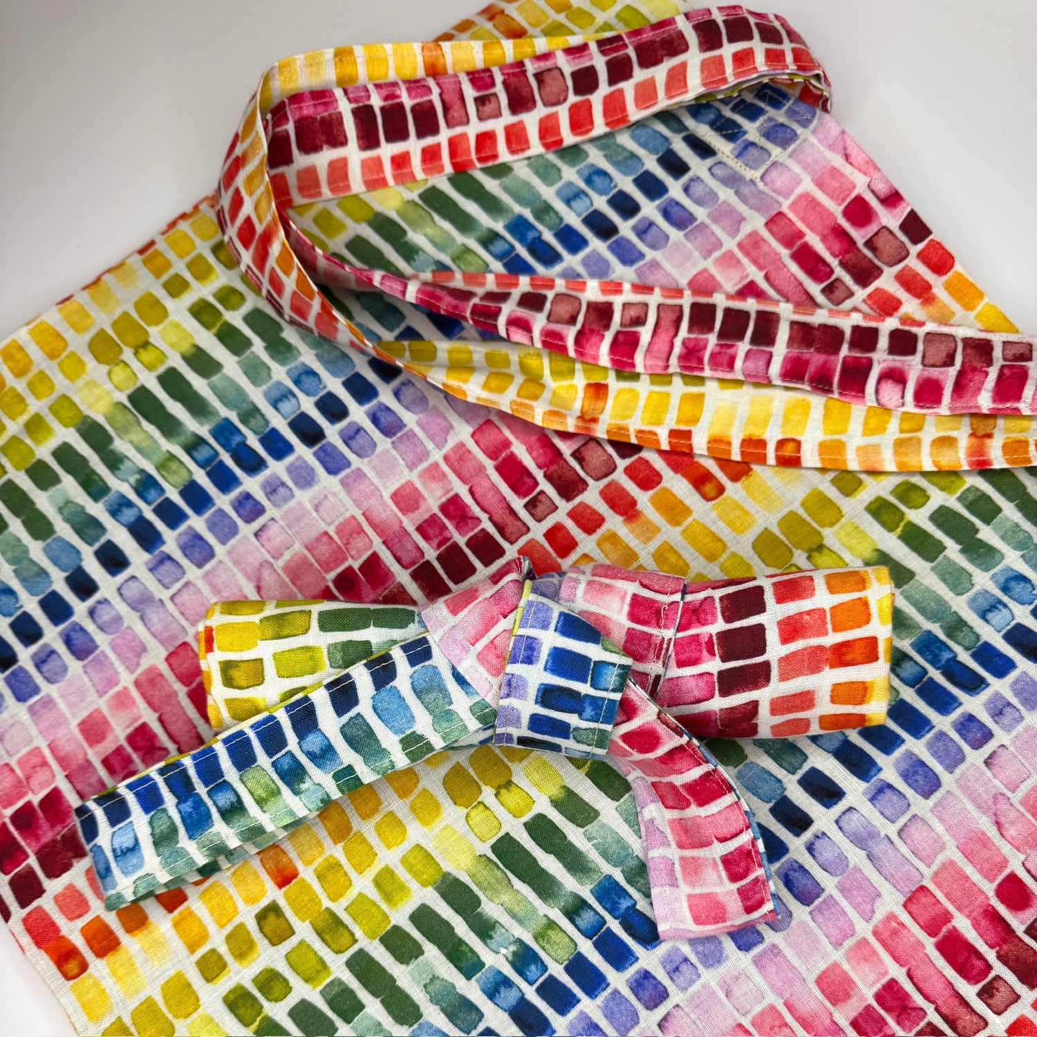 Packable Hemp Tote – Limited Edition Rainbow Print