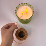 Hemp Wick Ball (thick wick)