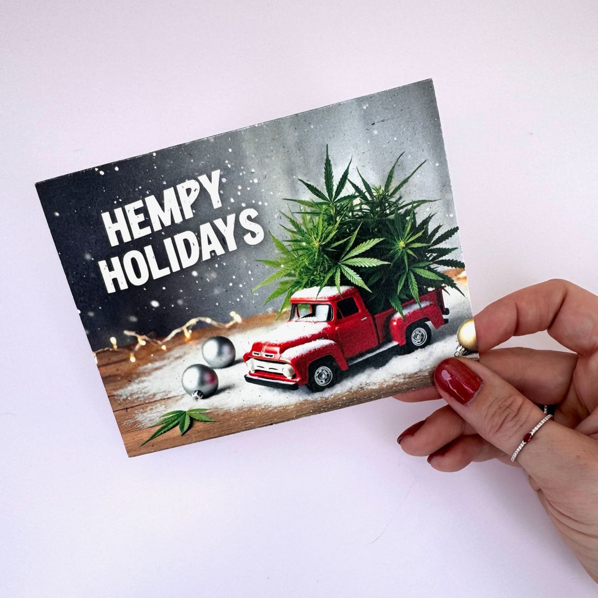 Hempy Holidays - Winter Cards (5 pack)