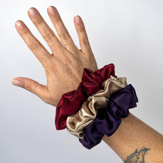 Hemp Silk Scrunchie