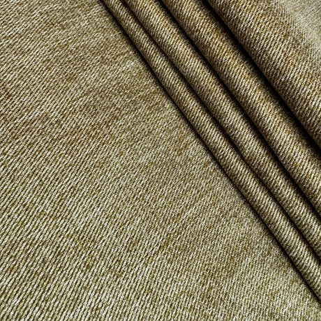 olive hemp twill folded up close
