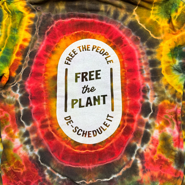 Wobbly Mandalas x Free the Plant Hoodie